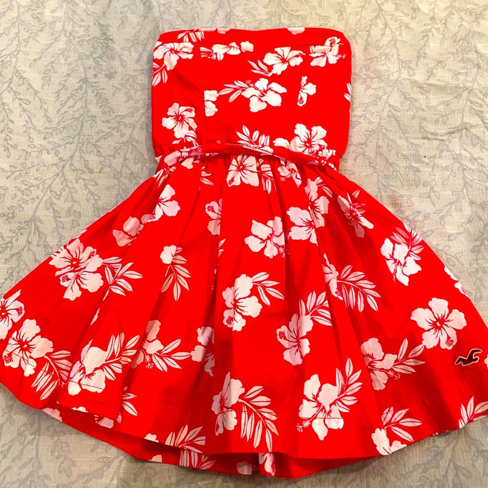 Hi lister strapless flirty summer dress